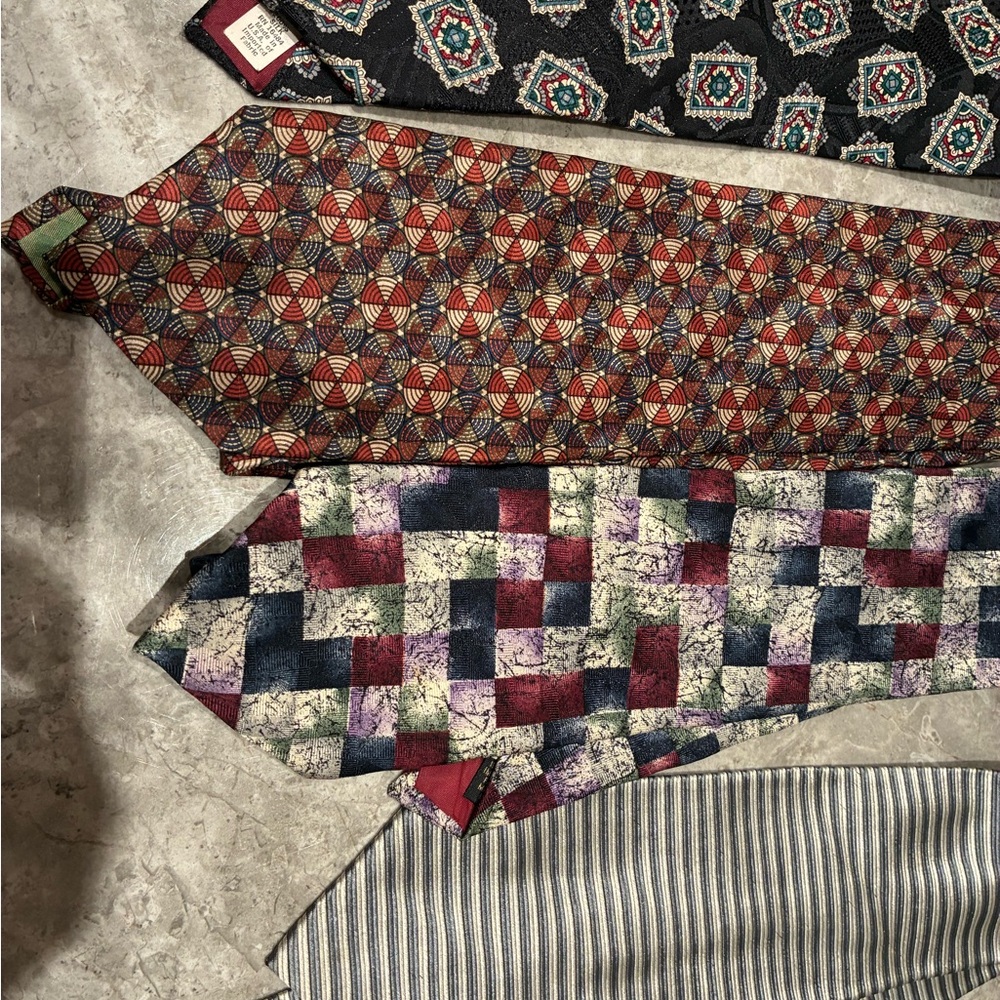 Men's Assorted Patterned Ties Set - image 3